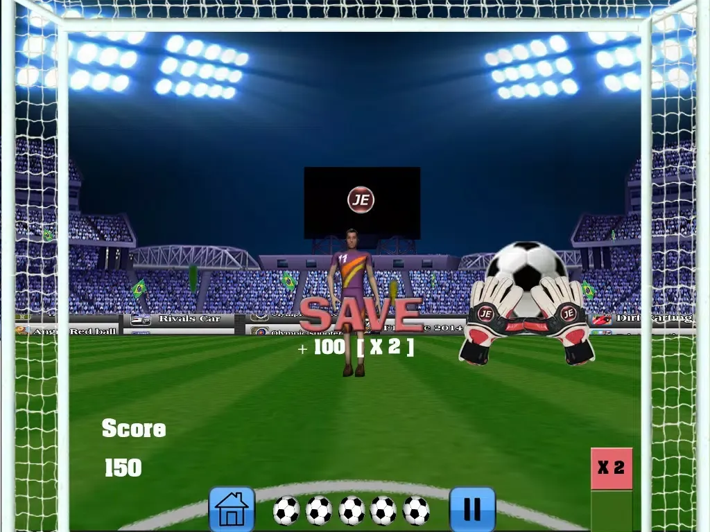 Goal Keeper! iPad  Ekran Görüntüleri