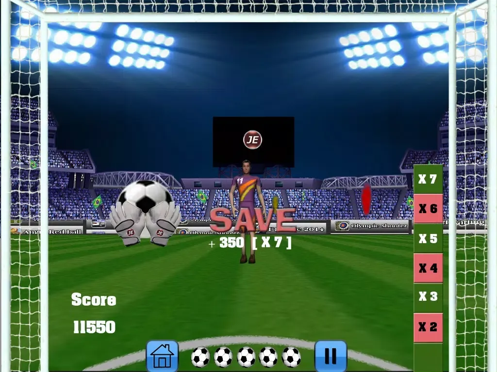 Goal Keeper! iPad  Ekran Görüntüleri