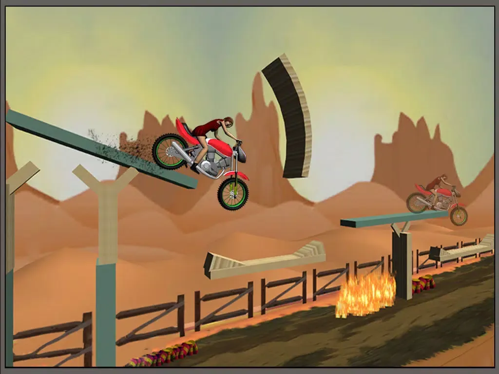 Zrzuty ekranu MotoCross Nitrox 2 LITE iPad 
