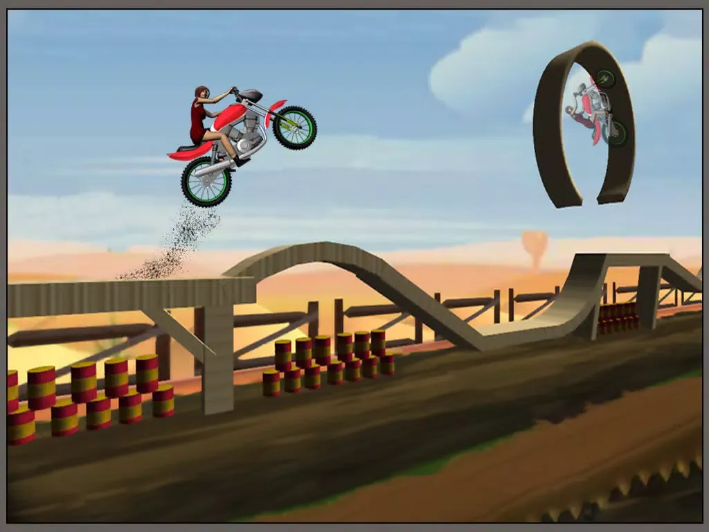Zrzuty ekranu MotoCross Nitrox 2 LITE iPad 
