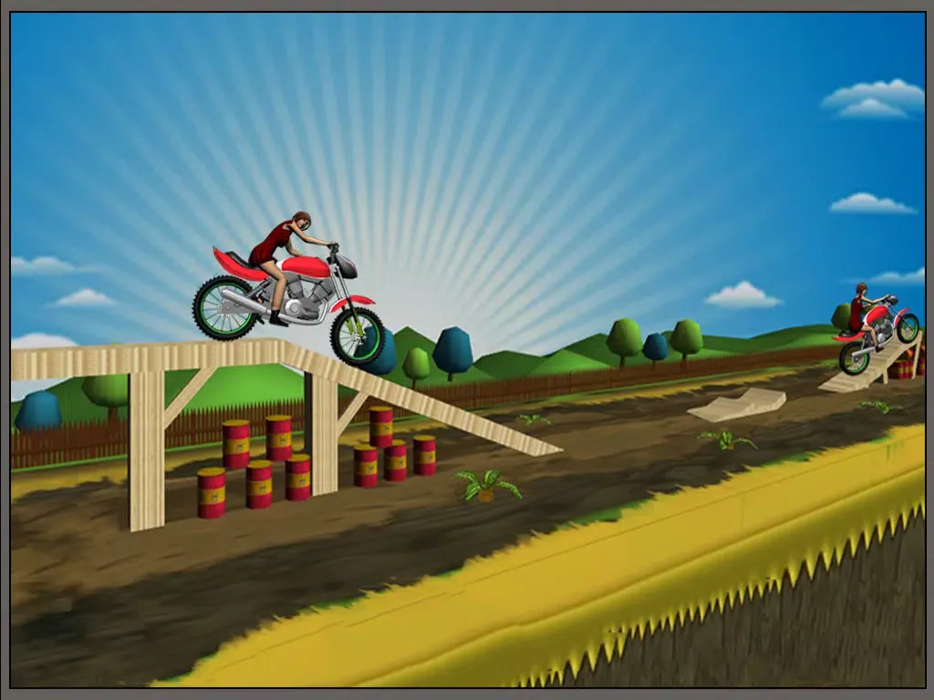 Zrzuty ekranu MotoCross Nitrox 2 LITE iPad 