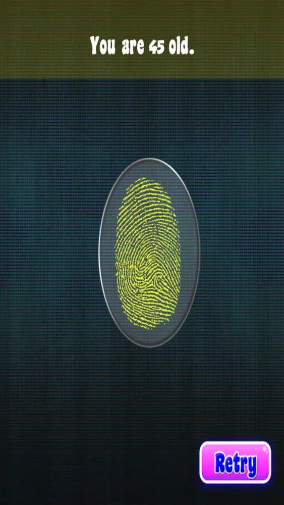 Age Fingerprint Scanner Prank Game應用截圖