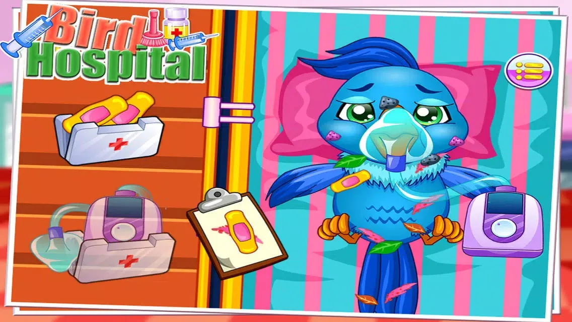 Captures d'écran de Bird Hospital - Bird Surgery Clinic of Veterinary for kids Free Games