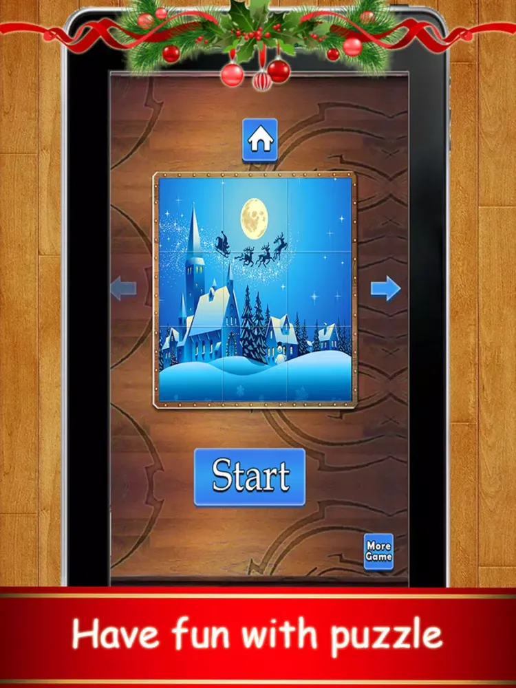 Christmas Jigsaw Puzzle: Mind Games iPad  스크린샷