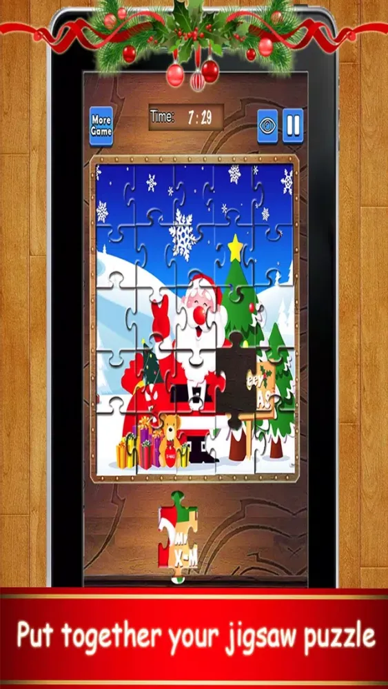 Christmas Jigsaw Puzzle: Mind Games 스크린샷