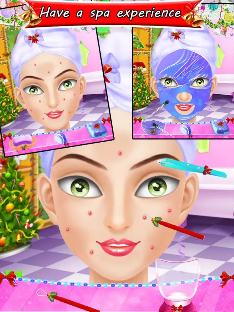 Capturas de tela do Christmas Makeover 2016 iPad 