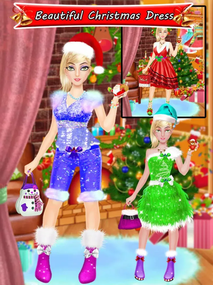 Capturas de tela do Christmas Makeover 2016 iPad 