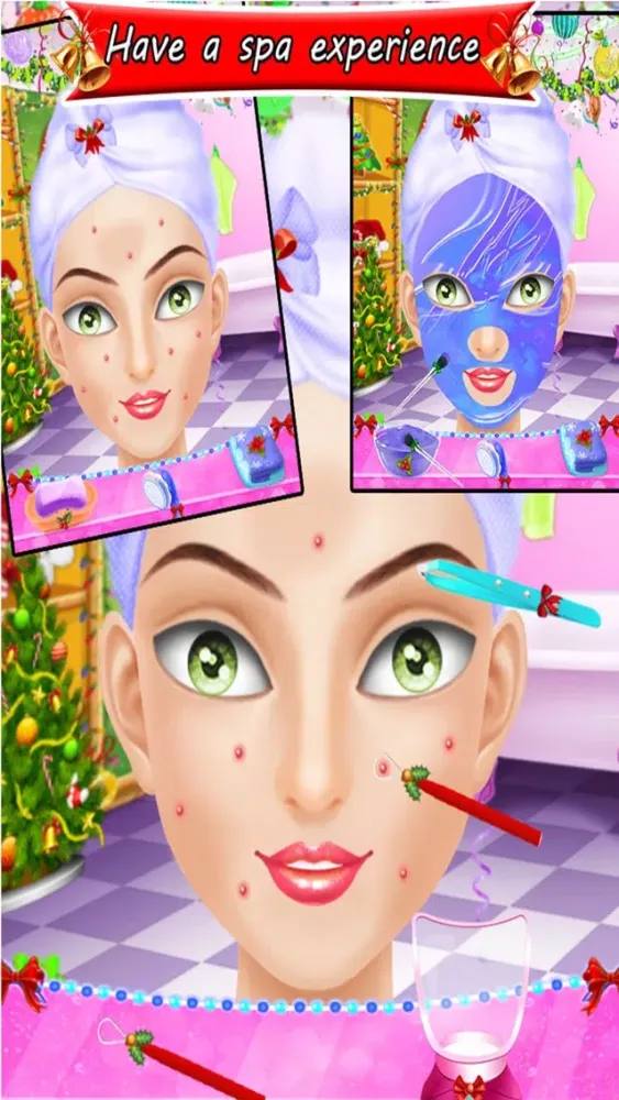 Capturas de tela do Christmas Makeover 2016