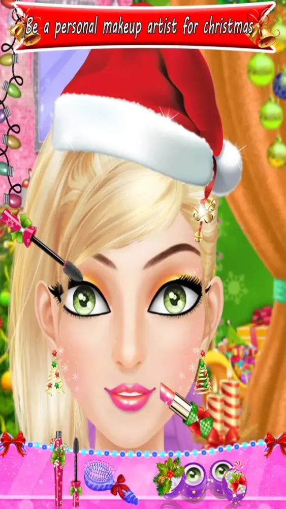 Capturas de tela do Christmas Makeover 2016