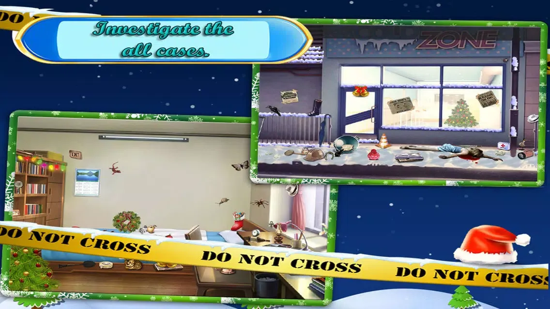 Ảnh chụp màn hình của Christmas Murder Scene