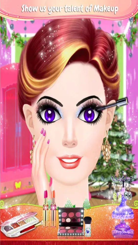Christmas Party Hair Salon & Spa : Hairstyle Games應用截圖