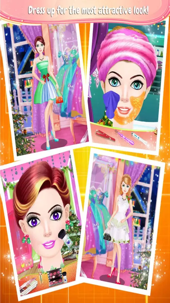 Christmas Party Hair Salon & Spa : Hairstyle Games應用截圖