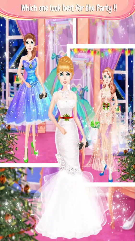 Christmas Party Hair Salon & Spa : Hairstyle Games應用截圖