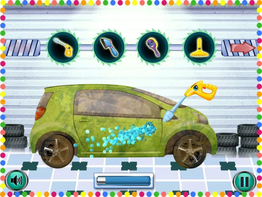 Tangkapan skrin City Car Garage iPad 