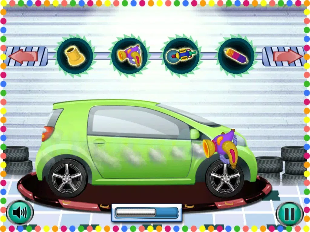 Tangkapan skrin City Car Garage iPad 