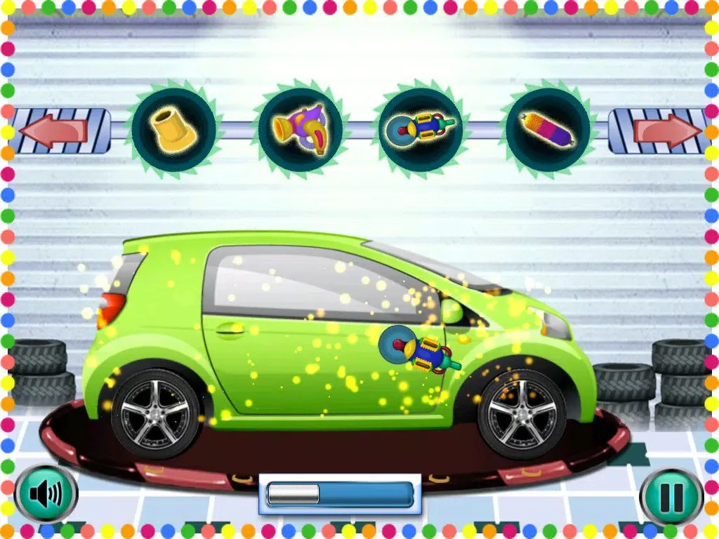 Tangkapan skrin City Car Garage iPad 