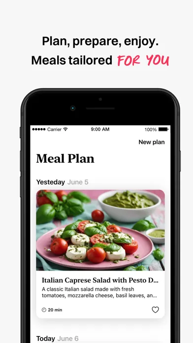 Culinary AI: Meal Planner スクリーンショット