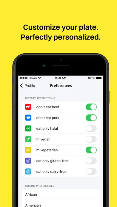 Culinary AI: Meal Planner スクリーンショット