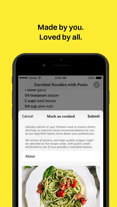 Culinary AI: Meal Planner スクリーンショット