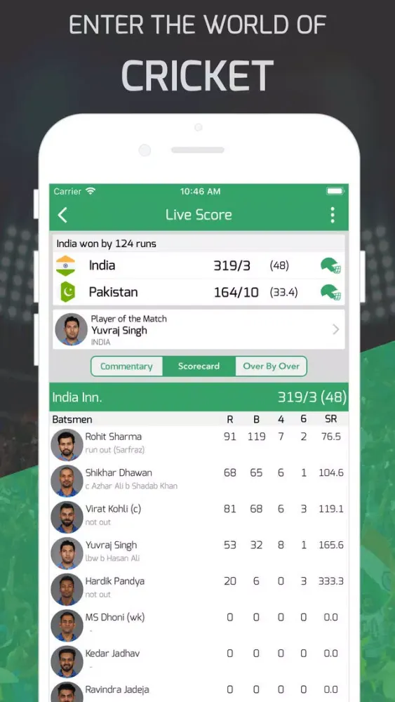 OneCricket - IPL 2019 Live应用截图
