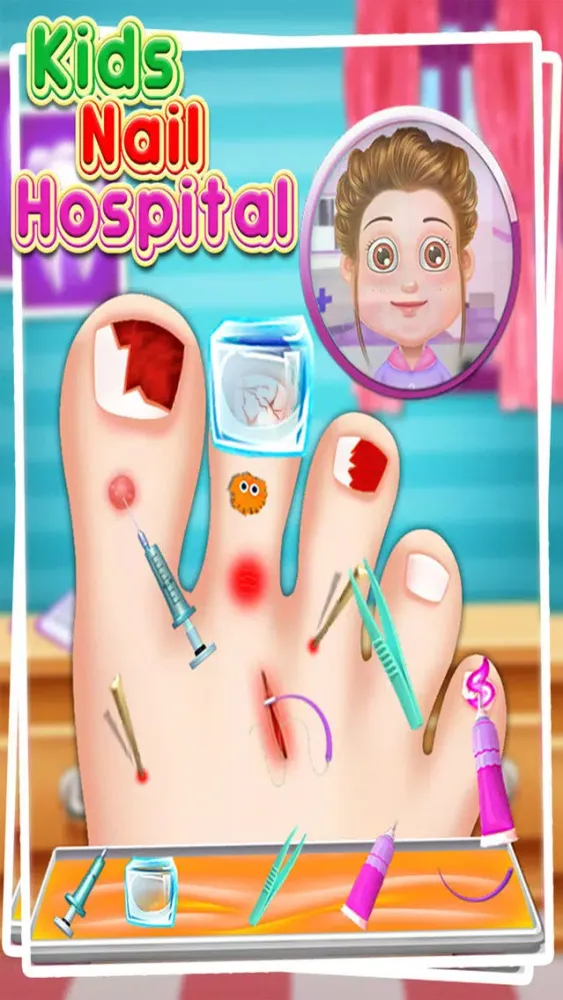 ภาพหน้าจอของ Kids Nail Hospital