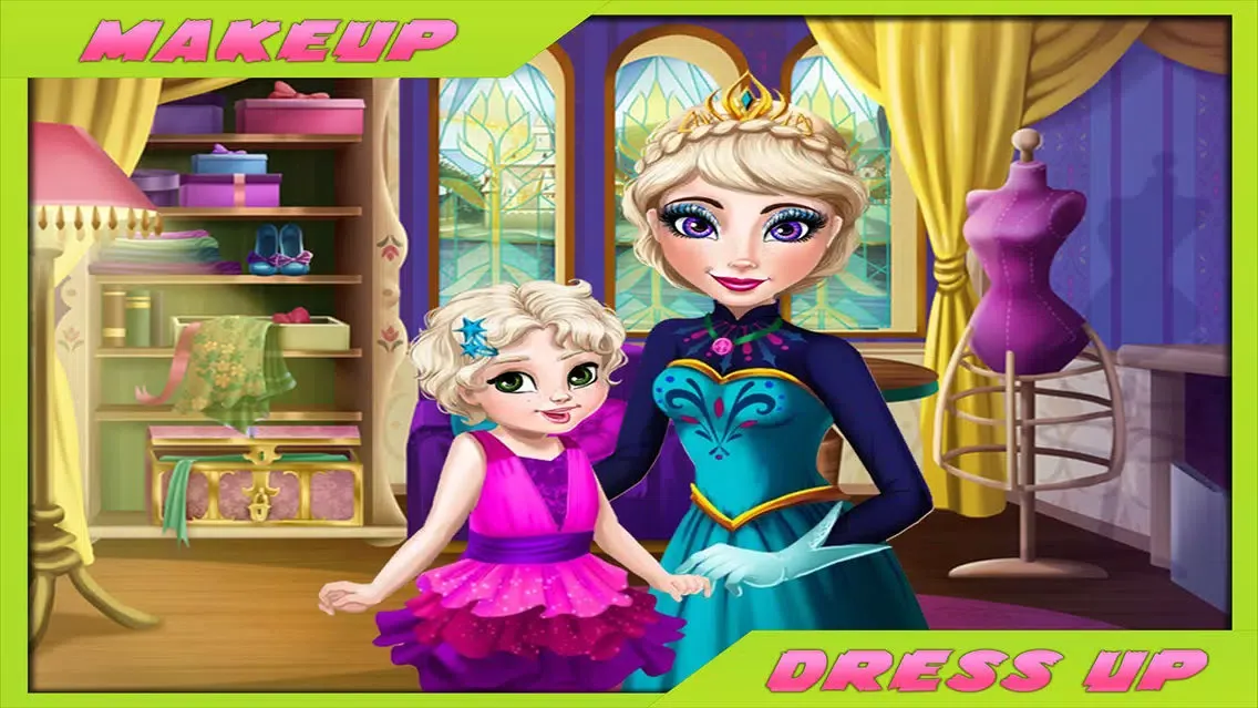 Mommy and Me Makeup Salon - Makeover games for Mommy and Girls Screenshots
