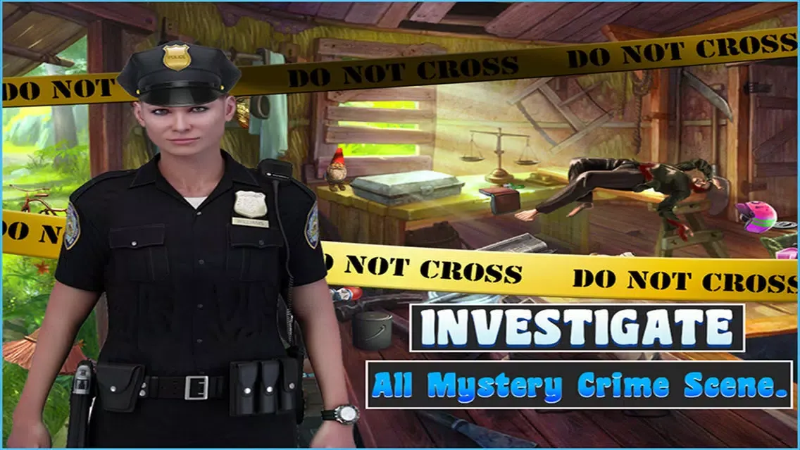 Capturas de tela do Mystery Crime Scene : Criminal Game