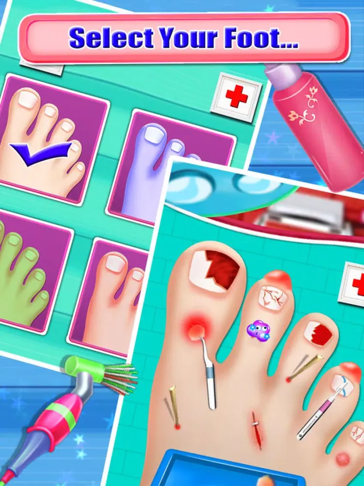 Nail Doctor Hospital iPad 應用截圖