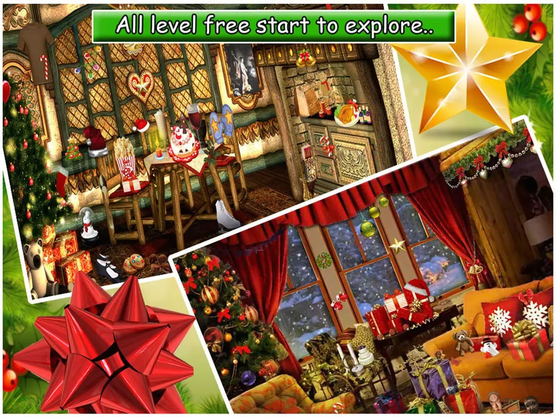 New Christmas Hidden Object Game iPad  Screenshots