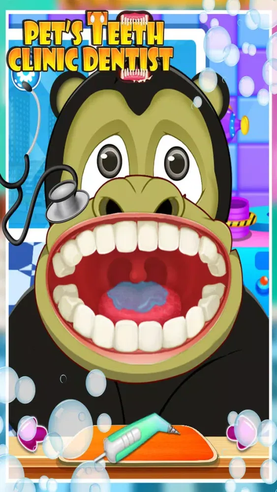 Pet's Teeth Clinic Dentist - Dentist Doctor Game For Kids Screenshots