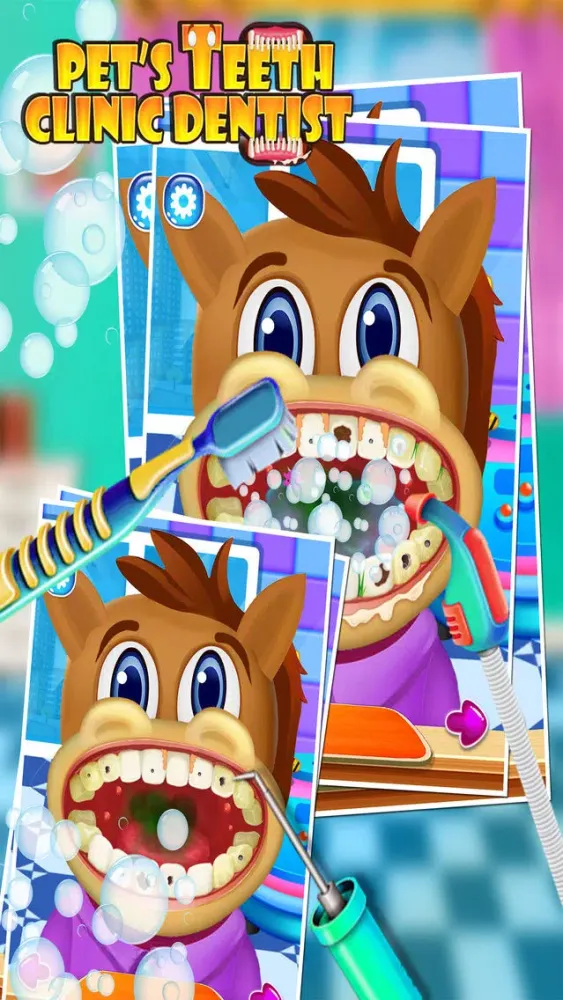 Pet's Teeth Clinic Dentist - Dentist Doctor Game For Kids Screenshots