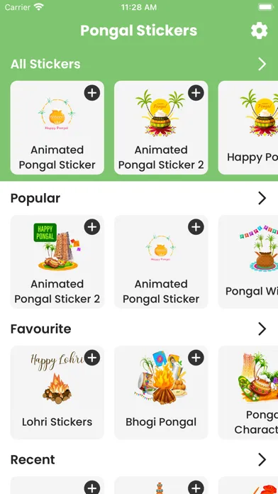 Pongal Stickers - WAStickers應用截圖