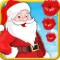 Santa Cheeting Kiss