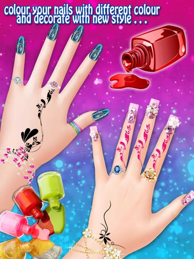 Wedding Preparation Nail Manicure Pedicure - Virtual Nail Art, Nail Salon games for girls iPad 應用截圖