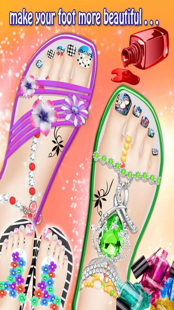 Wedding Preparation Nail Manicure Pedicure - Virtual Nail Art, Nail Salon games for girls應用截圖