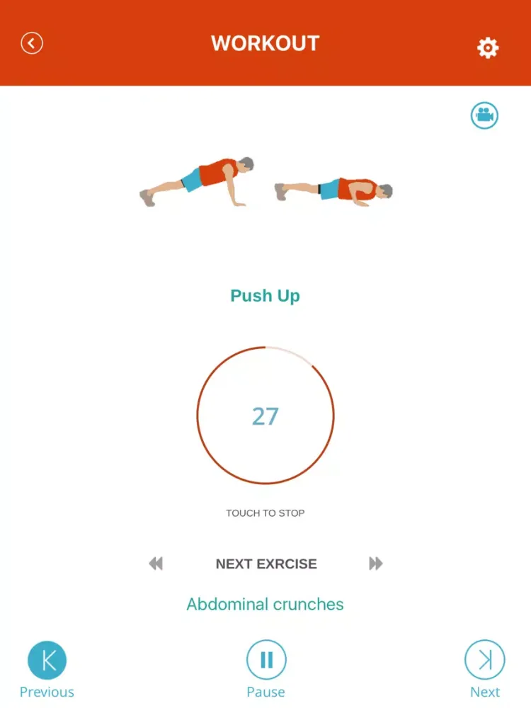 Ảnh chụp màn hình của My Workout - Daily Structure Construction iPad 