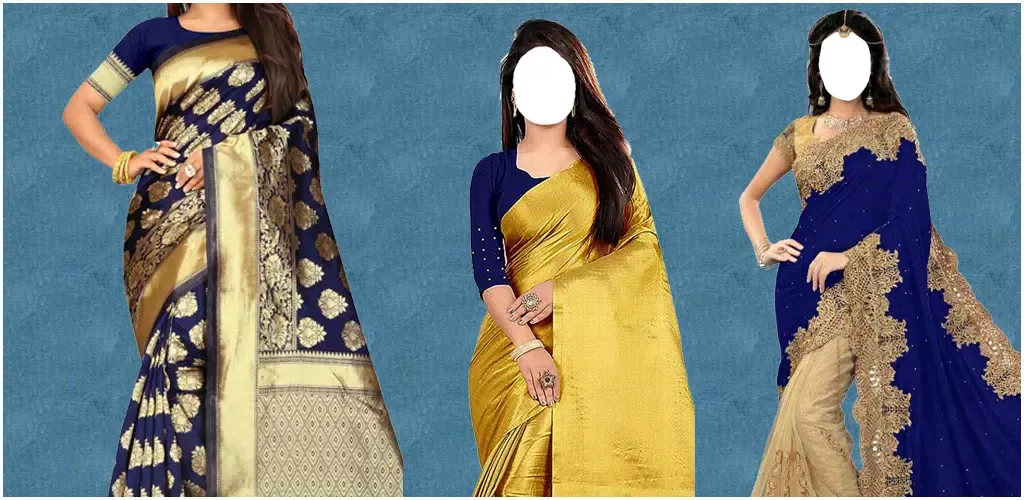 Women Sarees Photo Editor Ekran Görüntüleri
