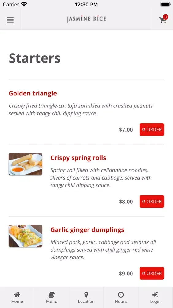 Capturas de pantalla de Jasmine Rice Thai Restaurant