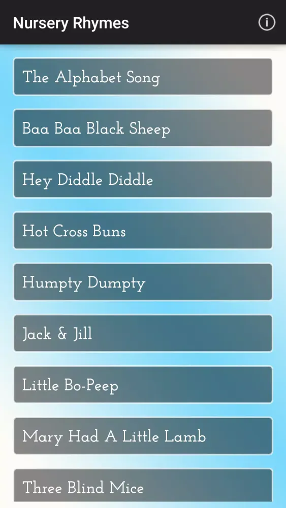 Nursery Rhymes Screenshots