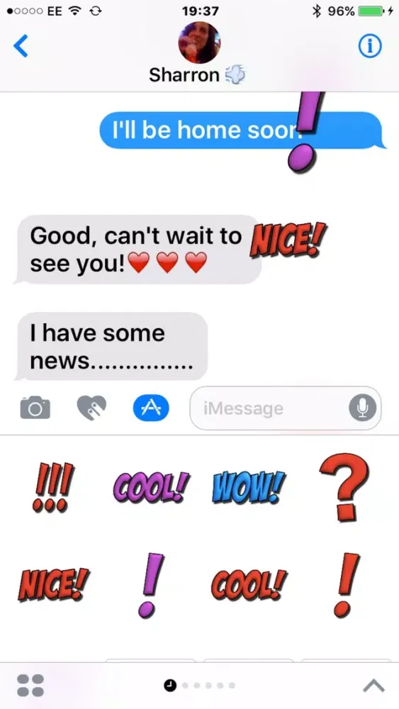 Exclamations! Screenshots