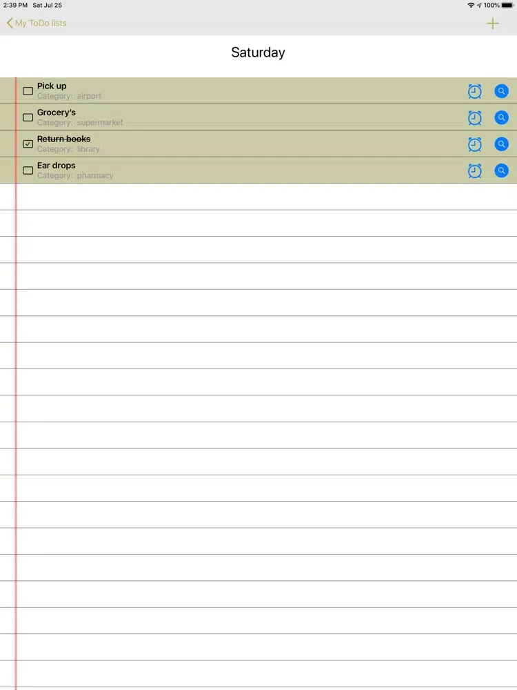 OnIt: To-Do lists & Tasks iPad  Screenshots