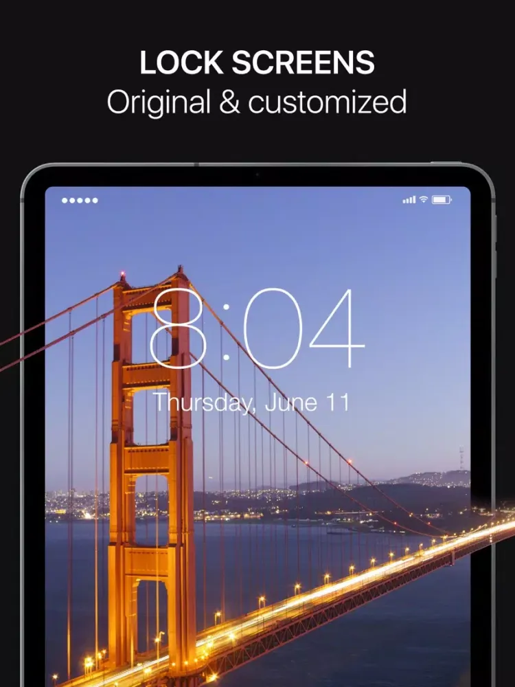 Live Wallpapers & Hot Pictures iPad 应用截图