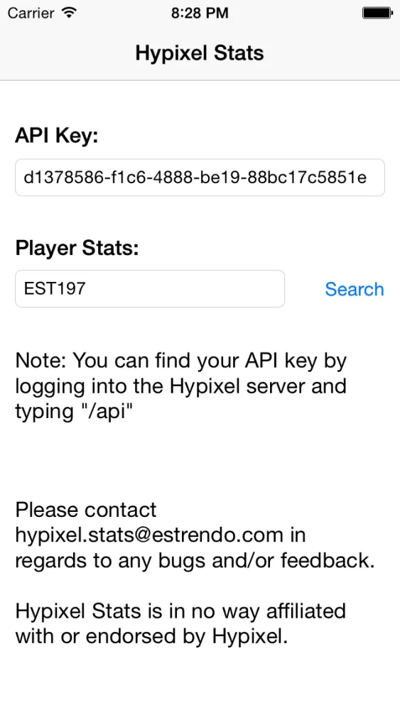تصاویر Hypixel Stats