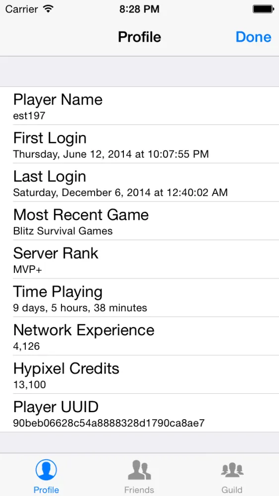 تصاویر Hypixel Stats