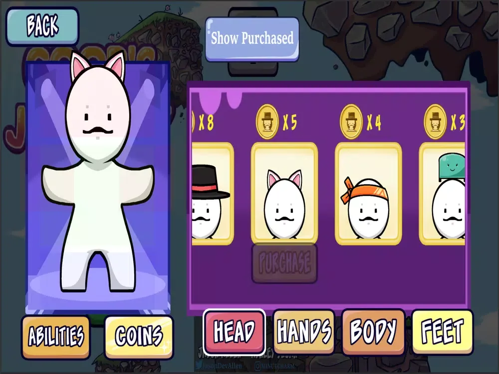 Capturas de tela do Goob's Journey iPad 