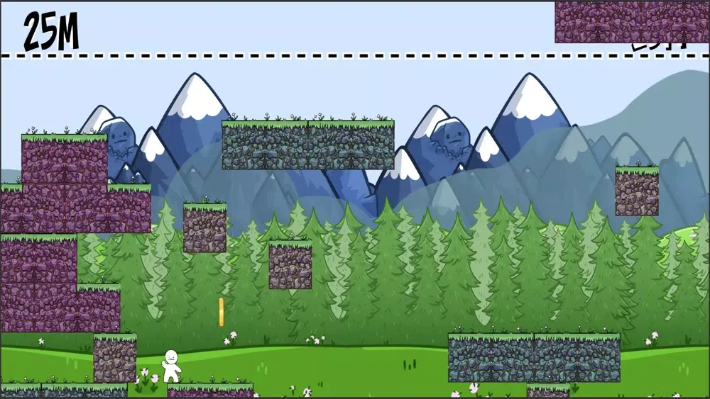 Capturas de tela do Goob's Journey