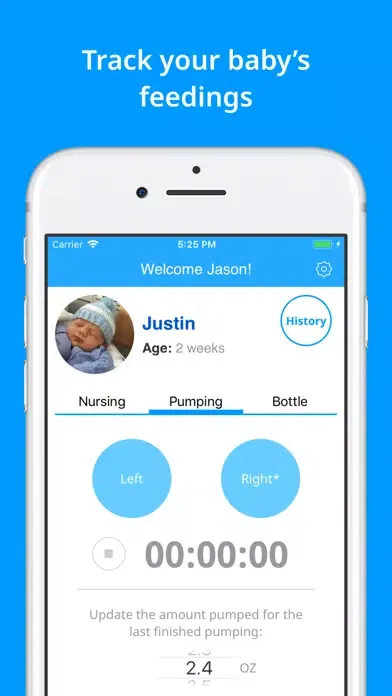 تصاویر Baby Patterns - Track feedings