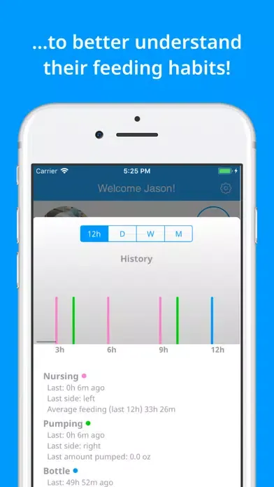 تصاویر Baby Patterns - Track feedings