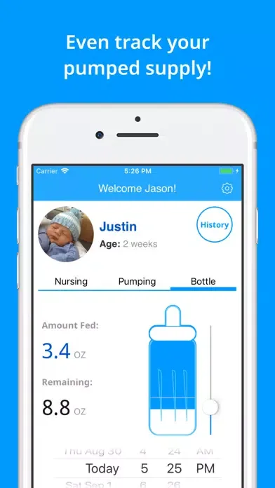 تصاویر Baby Patterns - Track feedings