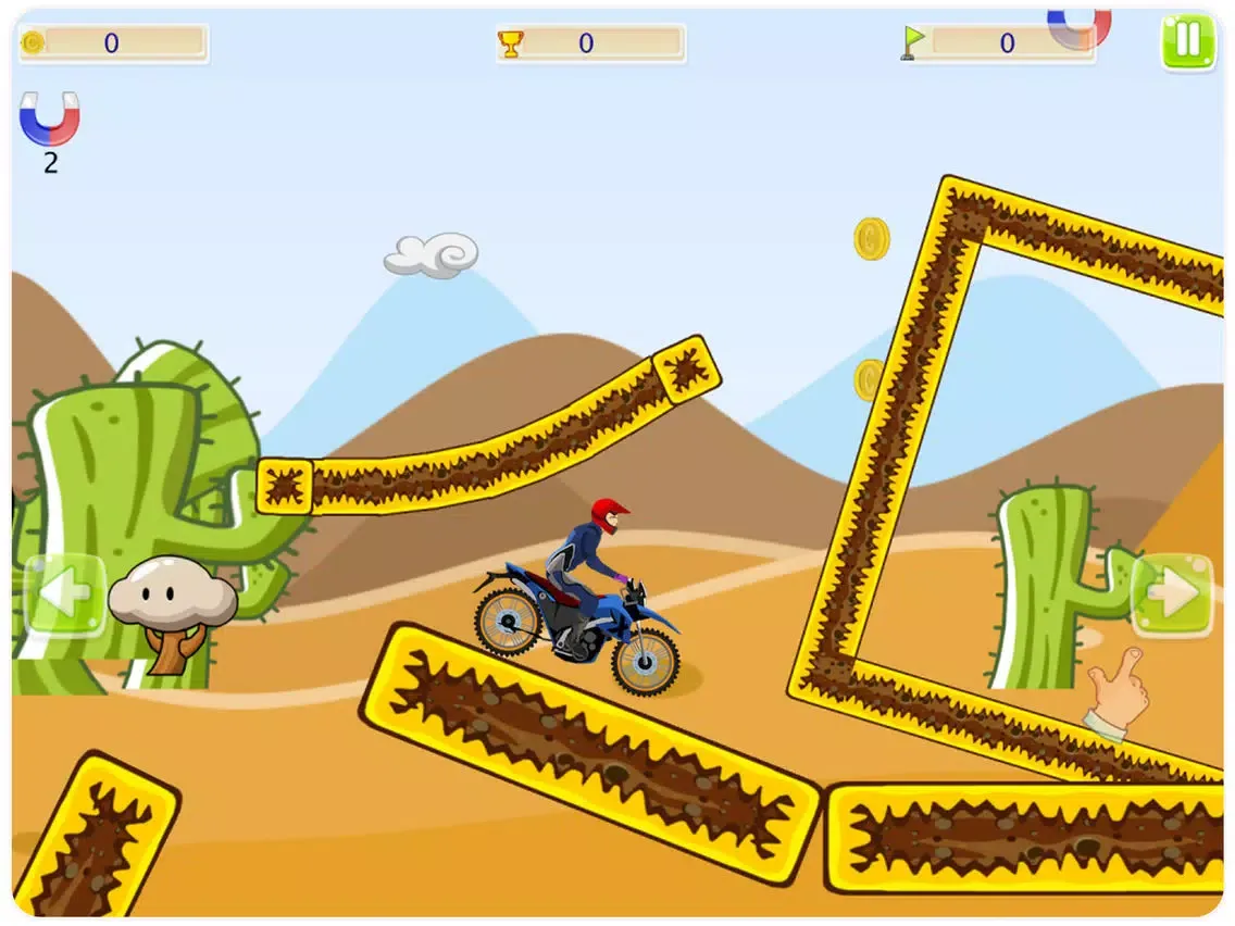 Tangkapan layar Ben Motorcycles jungle Racing iPad 